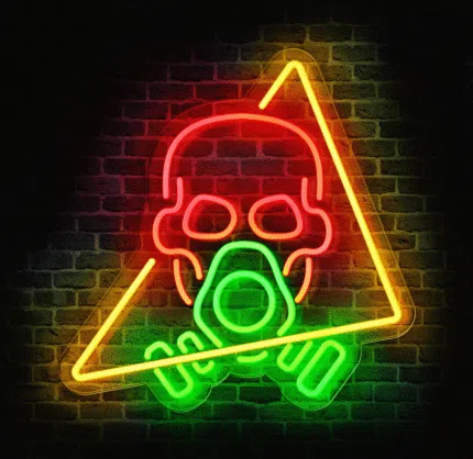 neon-led-trupia-czacha-maska-gazowa-dekoracja