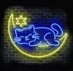 neon-led-spiacy-kot-na-ksiezycu-dekoracja