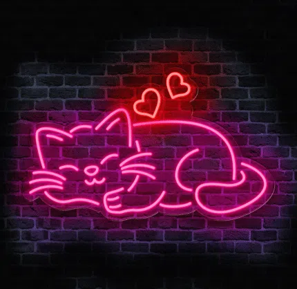 neon-led-spiacy-kot-serduszka-dekoracja