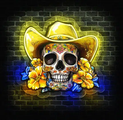 neon-led-meksykanska-czaszka-swieto-zmarlych