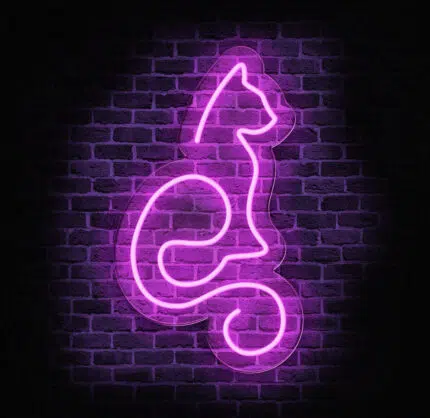 neonowy-kot-led-lampa