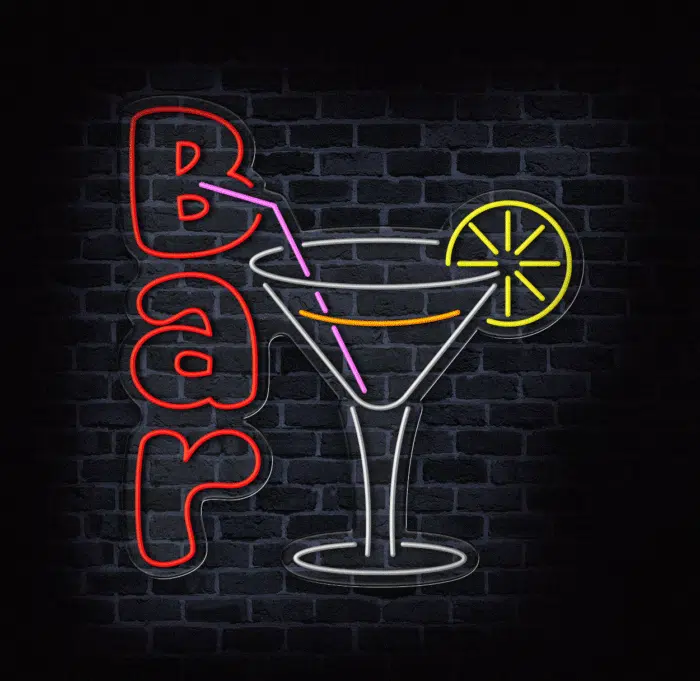Podkreśl styl swojego wnętrza – neon LED bar z drinkiem! - obrazek 2
