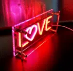 ❤️ Neonowa lampa LED LOVE – stwórz magiczną atmosferę! ✨