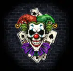 Mroczna grafika Jokera