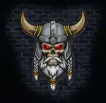 wiecący neon wiking LED – idealna ozdoba do gaming roomu