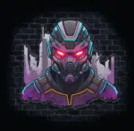 Świecąca dekoracja LED sci-fi – idealna ozdoba do wnętrza