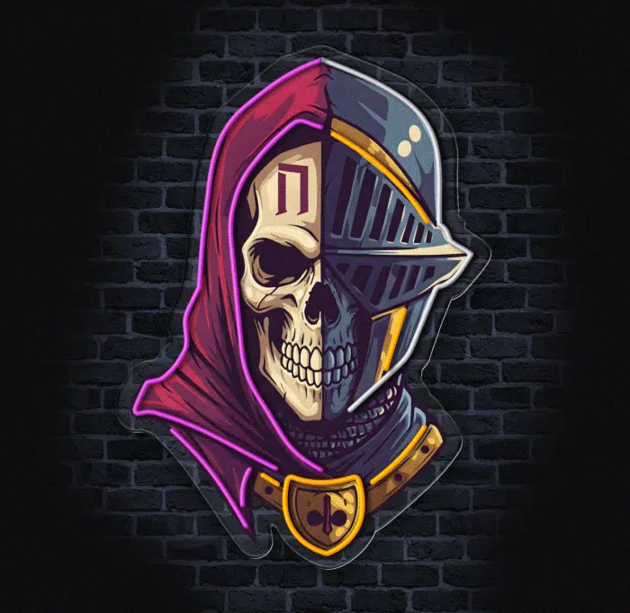 Świecąca dekoracja LED rycerz – idealna ozdoba do wnętrza