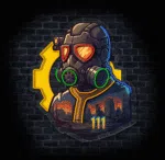 odświetlany neon gamingowy z motywem Fallout