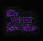 💡 Neon LED Do What You Love – Świeć pasją! - obrazek 3