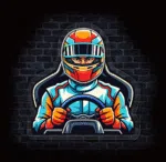 Dekoracja świetlna dla fana motorsportu