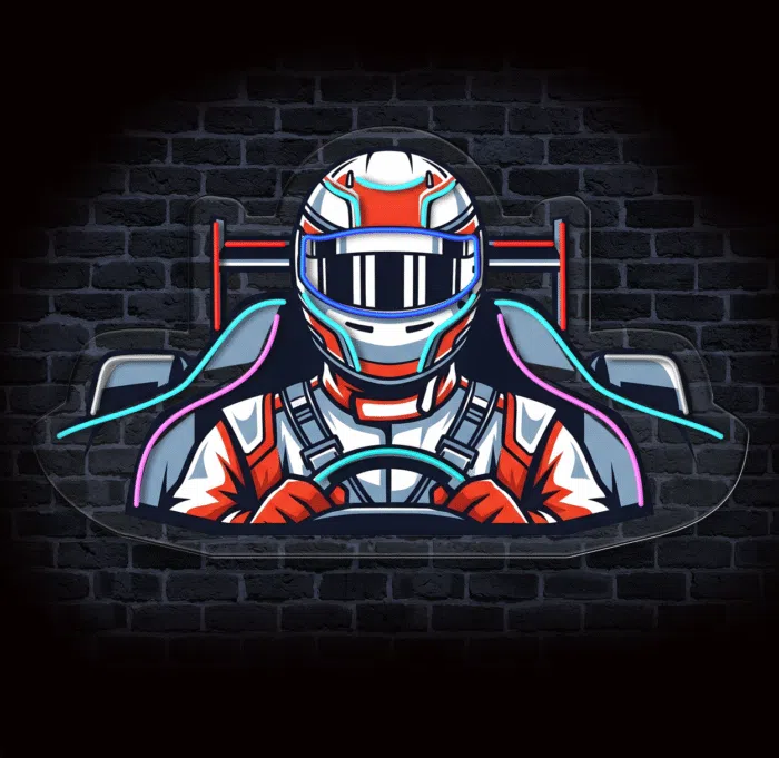 🏁 Neon F1 na ścianę – poczuj prędkość i energię LED - obrazek 2