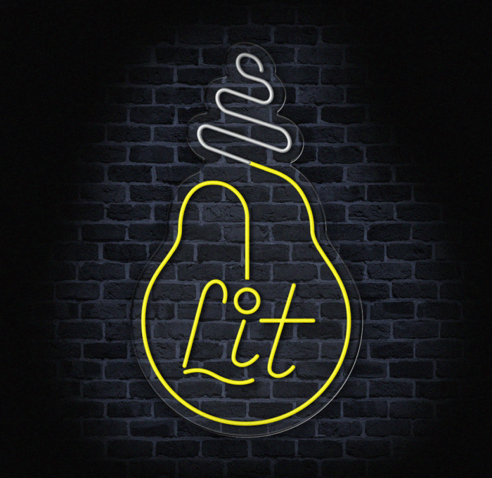 Neon LED „Lit” – designerski akcent świetlny z charakterem ✨ - obrazek 2