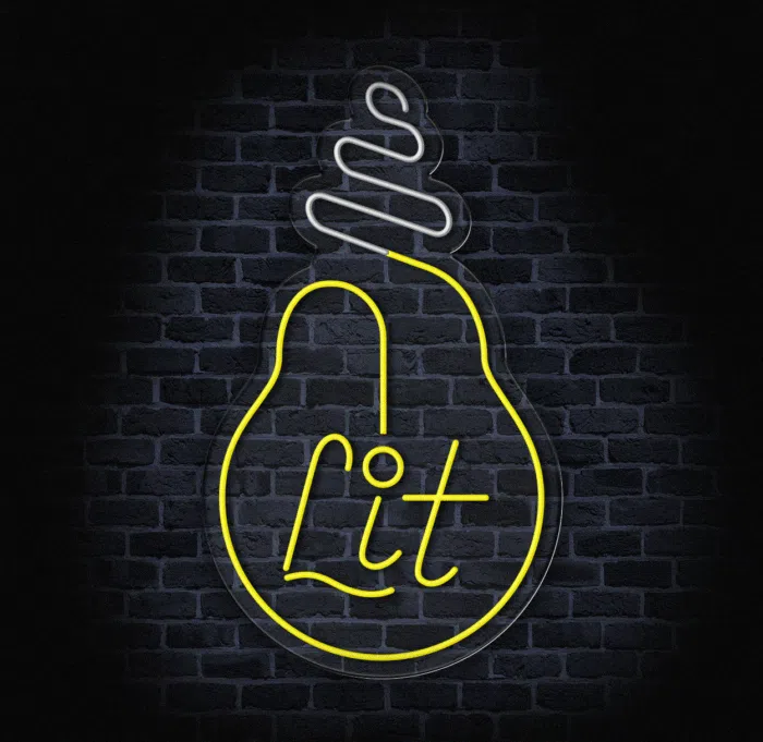 Neon LED „Lit” – designerski akcent świetlny z charakterem ✨ - obrazek 2