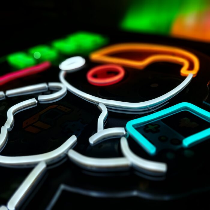 Detale wykonania neonu LED do pokoju gracza - gruba pleksi i precyzyjne linie świetlne CraftNeon