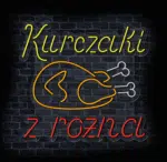 neon LED do gastronomii Kurczaki z rożna