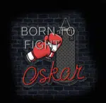 personalizowany neon bokserski Oskar