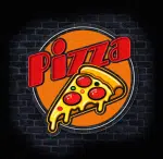 neon LED pizza z napisem Pizza